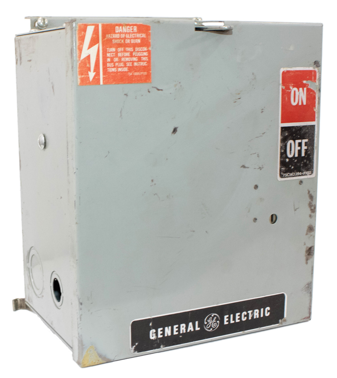 General Electric AC461R Bus Plug 30A 600V 3P 3PH Fusible Safety Switch Style 3