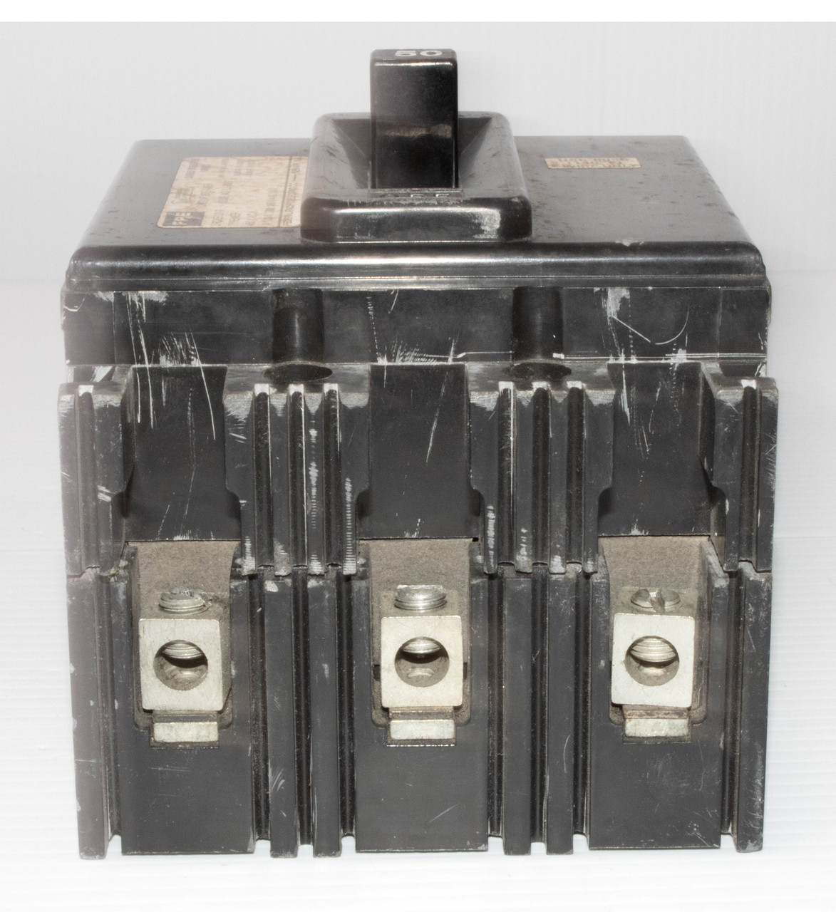 Federal Pacific NEF431050 Breaker 50A 480V 3P 14KA Thermal Magnetic