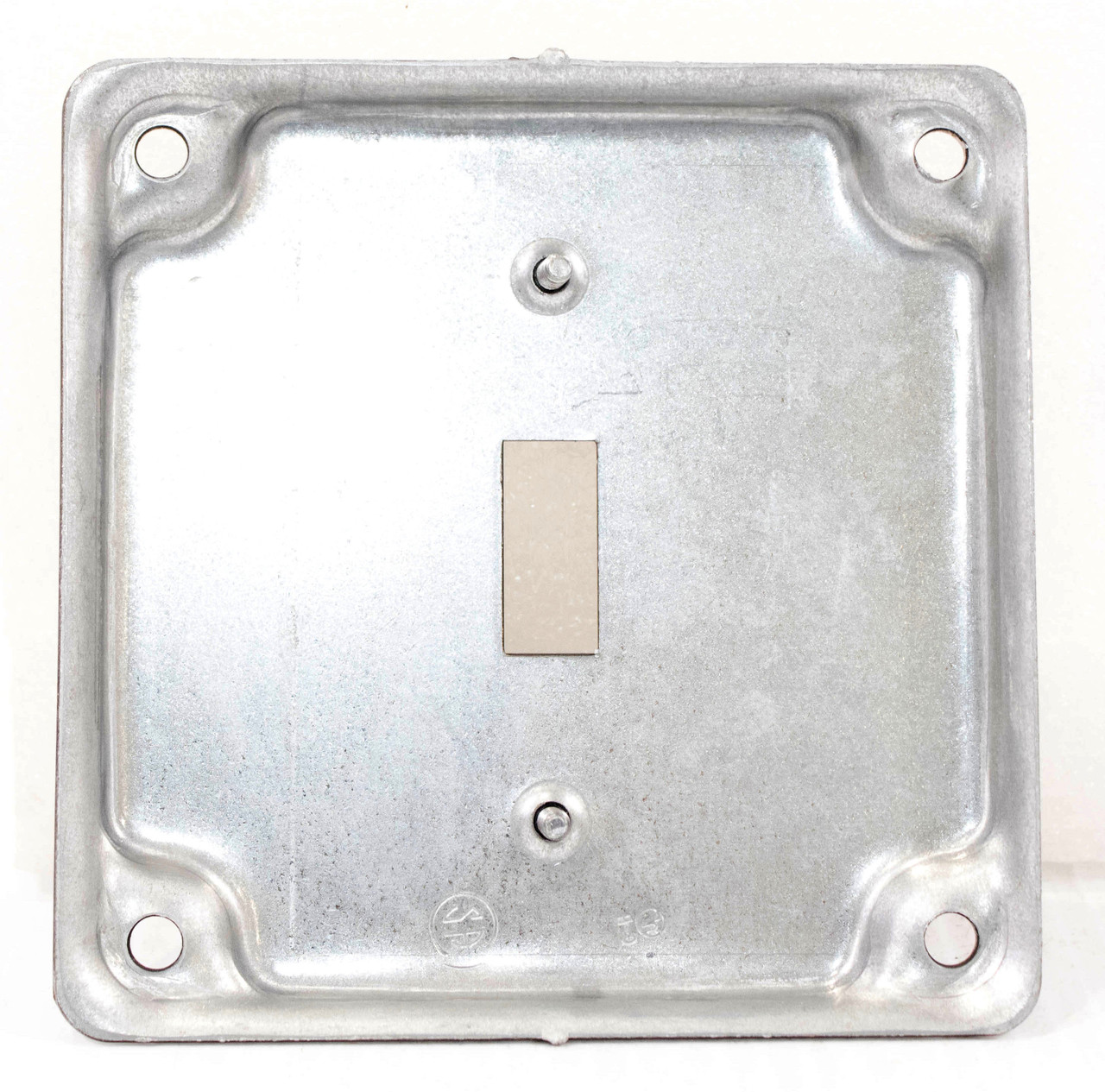 Crouse-Hinds TP512 4 Inch Raised Square Cover Single Toggle Switch