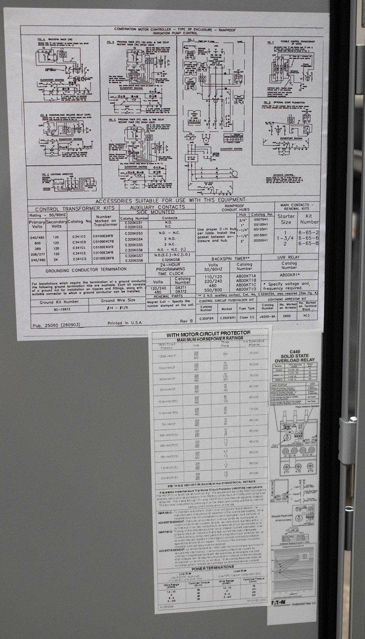 Eaton ECN5512AAE Breaker Pump Panel Disconnect