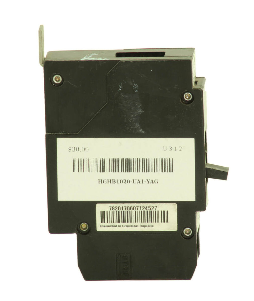Eaton HGHB1020 Breaker 20A 277V 1P 25kA HACR Type