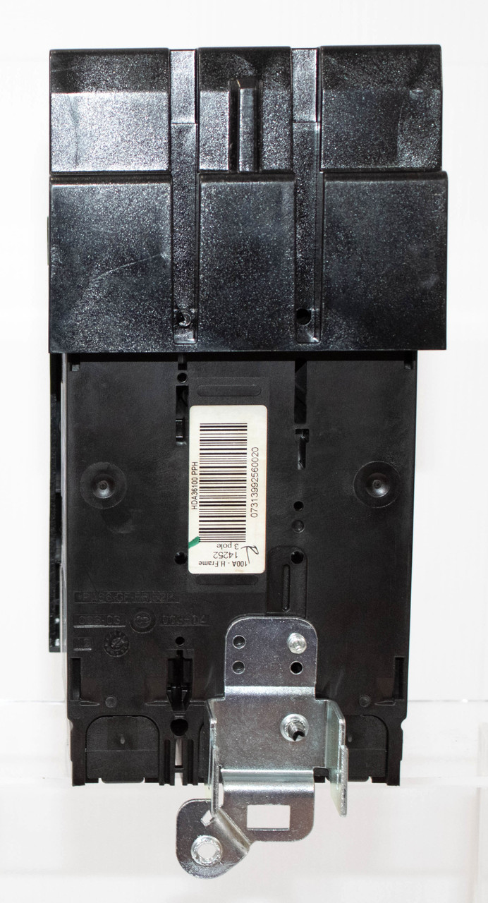 Square D HDA36100 Breaker 100A 600V 3P 3PH 14KA Long-Time and Instantaneous
