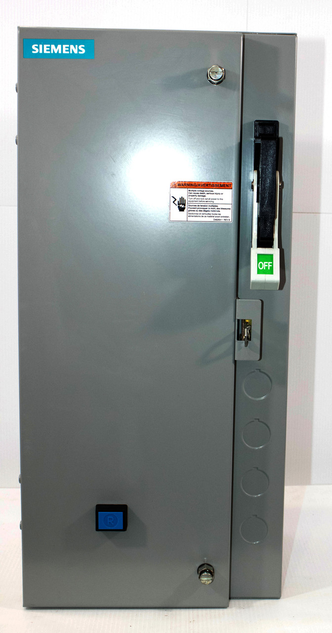 Siemens 17DP92BG81 Motor Starter Panel Disconnect Non Fusible