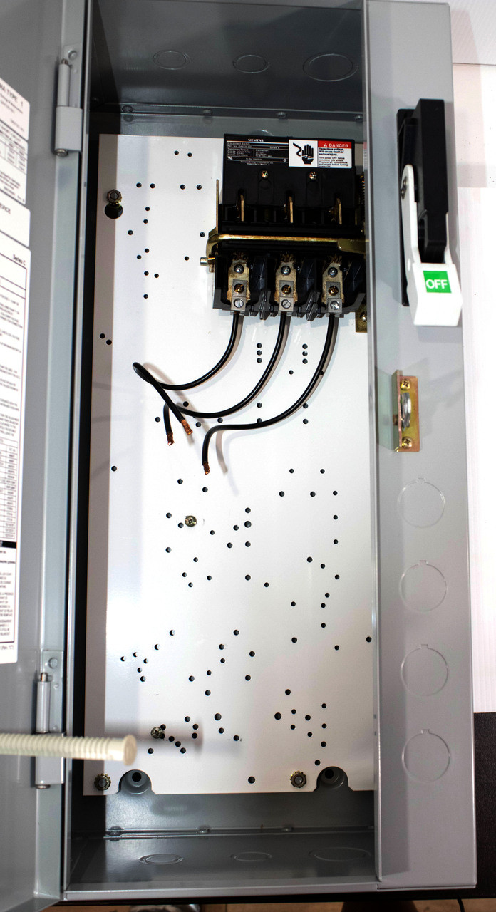 Motor Starter Panel Disconnect