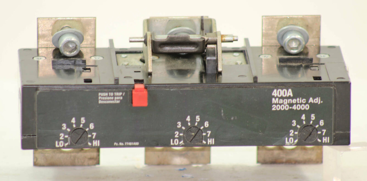 Siemens OM-0562009-2X-0066 Circuit Breaker Trip Unit 400A 3P
