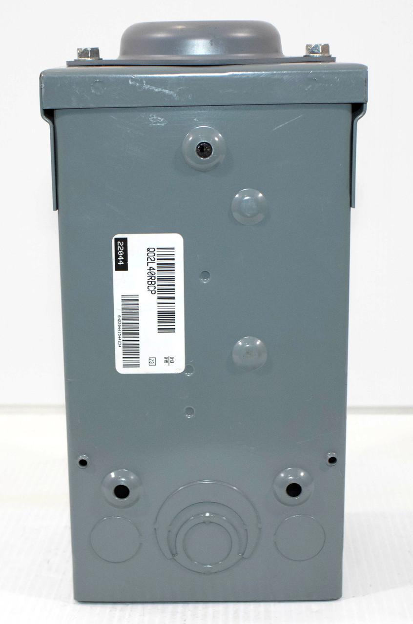 Square D QO2L40RB Breaker Load Center 40A 240V 65KA 3W