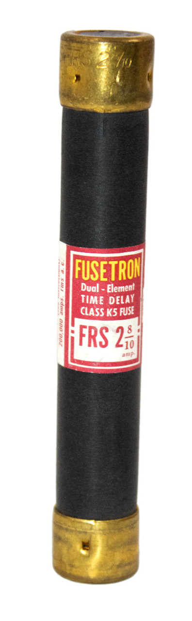 Bussmann Fusetron FRS-2-8/10 Fuse 2 8/10A 600V 100KA K9