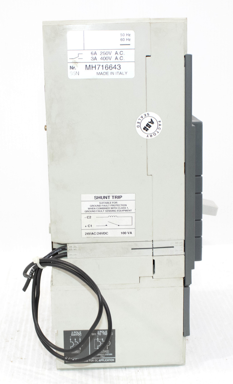 ABB S5N-3P-300A Breaker 300A 600V 3P 22KA SACE S5 SN5