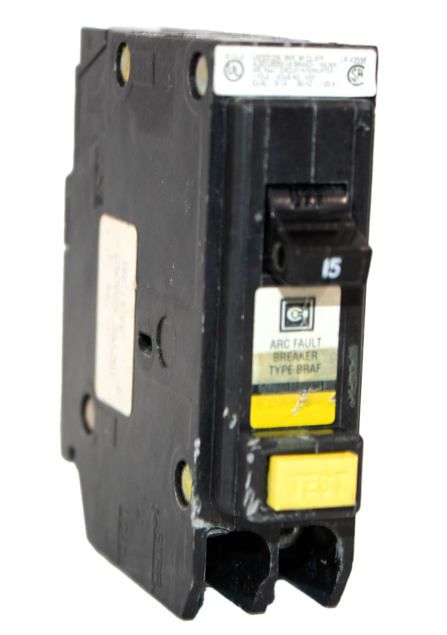 Cutler Hammer BRC115AF Arc Fault Breaker 15A 120V 1P 10KA AFCI