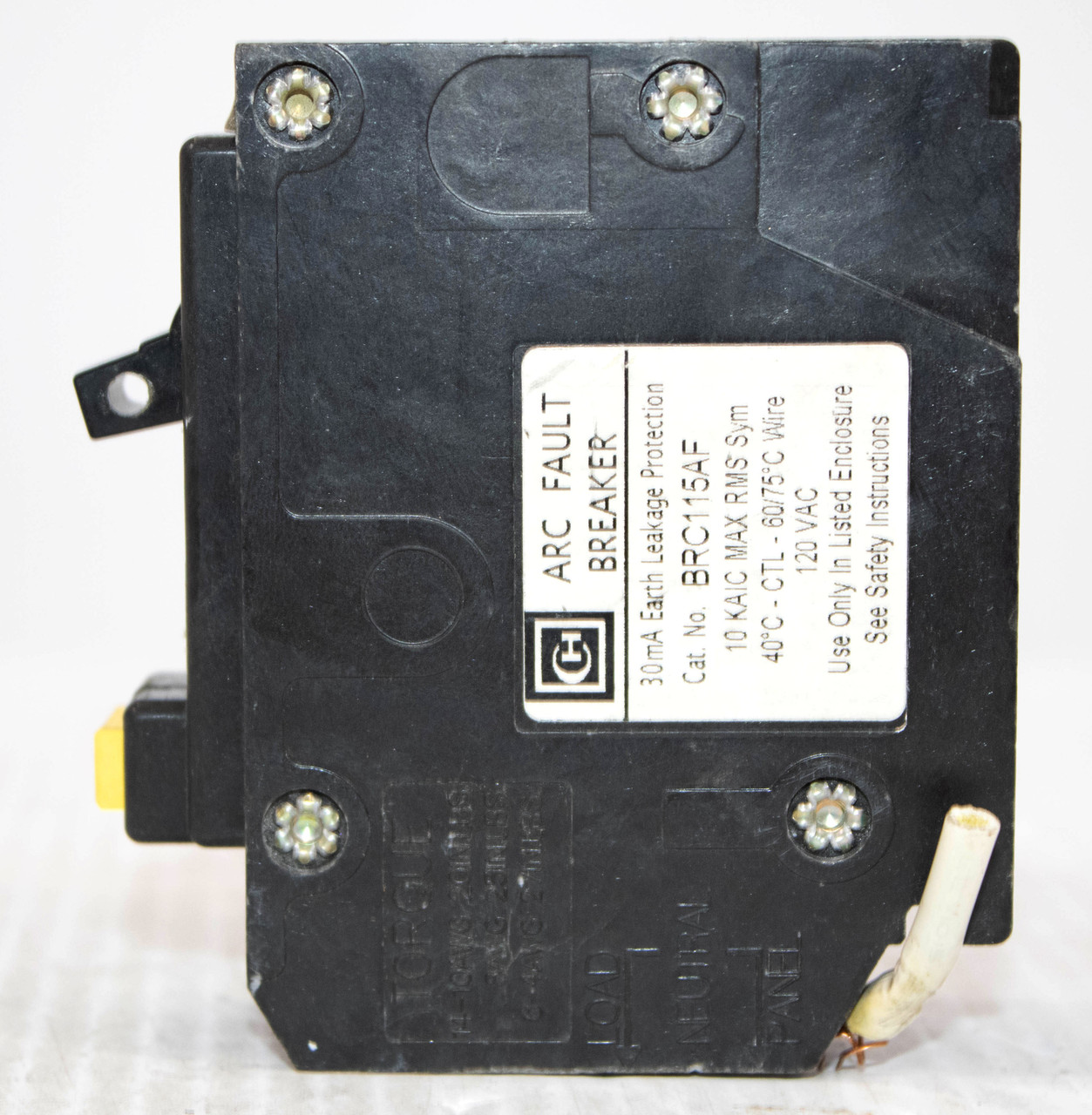 Cutler Hammer BRC115AF Arc Fault Breaker 15A 120V 1P 10KA AFCI
