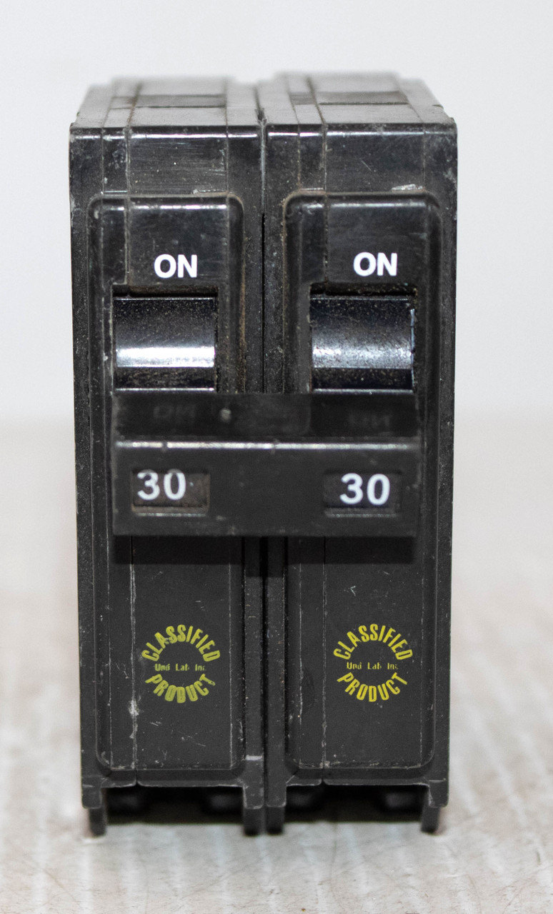 Eaton CHQ230 Breaker 30A 240V 2P 10KA Classified