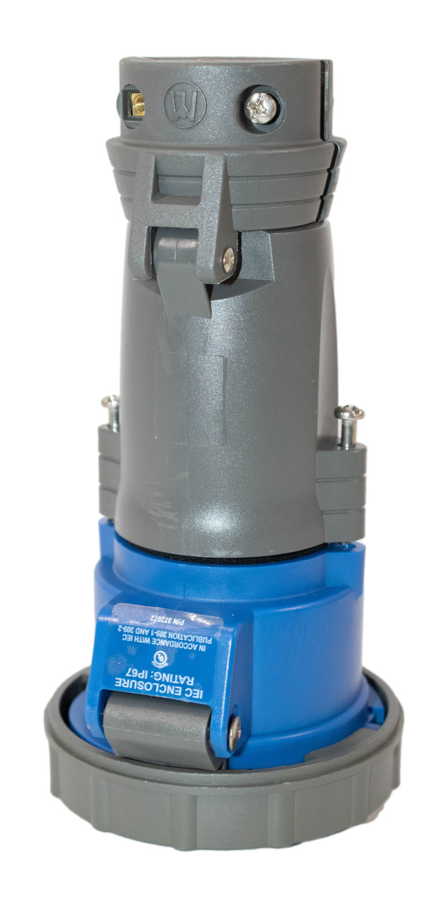 Pass and Seymour PS520C9-W Pin Sleeve Connector 5W 20A 3PH 120/208V Watertight