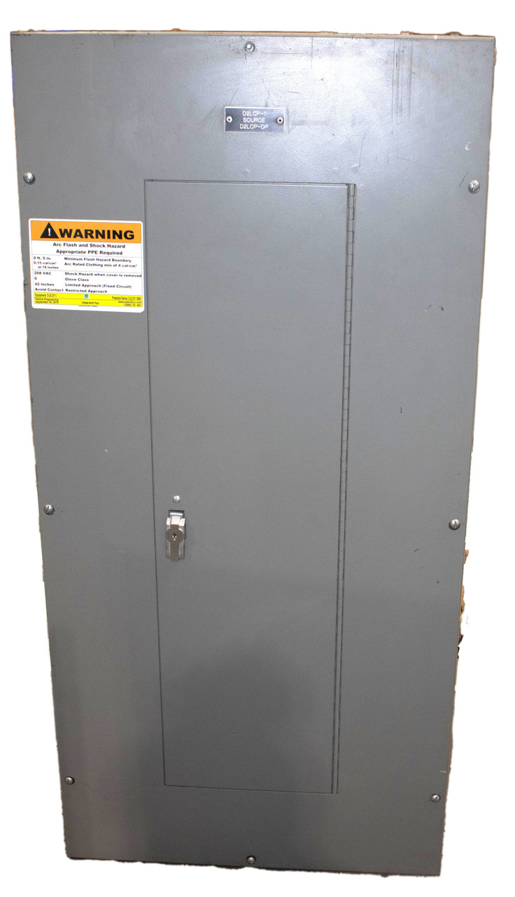 Gus Berthold EU29271 225A Main Lug Panelboard 120/208Y 3PH 4W 42 Spaces 6.5x42x20 Commercial Load Center Gus Berthold EU29271 225A Main Lug Panelboard 120/208Y 3PH 4W 42 Spaces 6.5x42x20 Commercial Load Center
