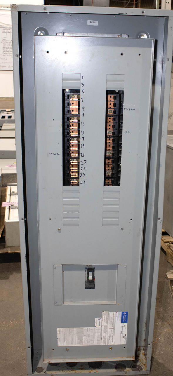 General Electric AEF3362KBX Breaker Panel + Board 225A 480V 3P 4W + Breaker