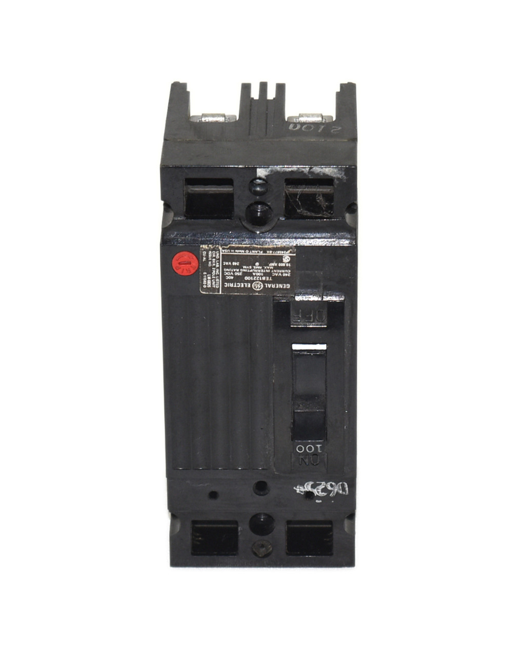 General Electric TEB122100 Breaker 100A 240V 2P