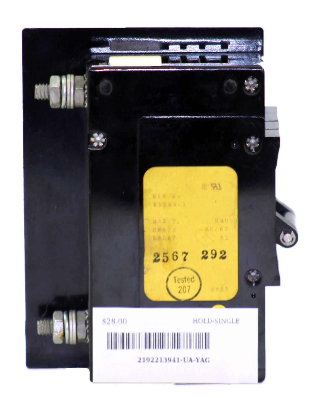 Airpax 219-2-21394-1 Breaker 70/40A 240V 2P