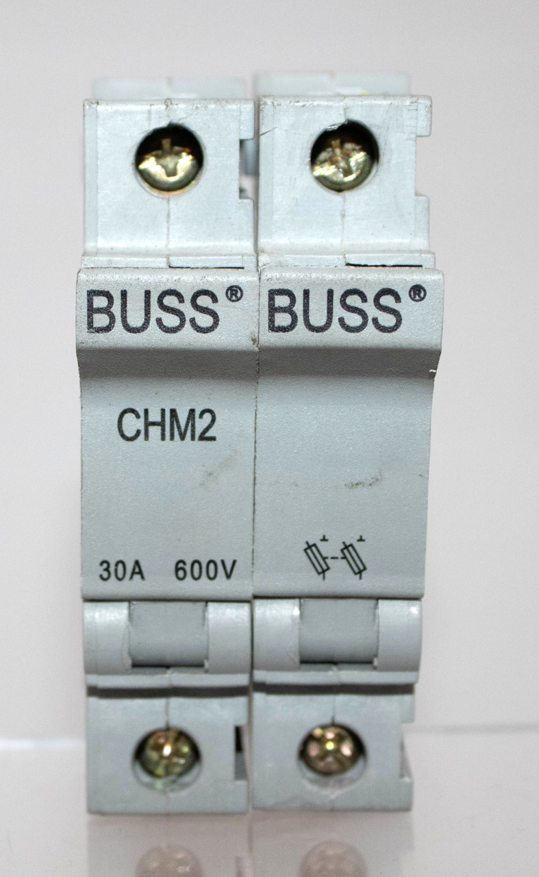 Bussmann CHM2 Fuse Holder 30A 600V 2P Modular