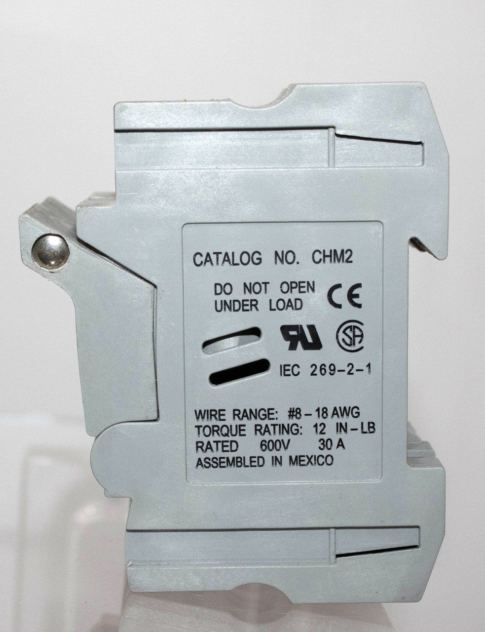 Bussmann CHM2 Fuse Holder 30A 600V 2P Modular