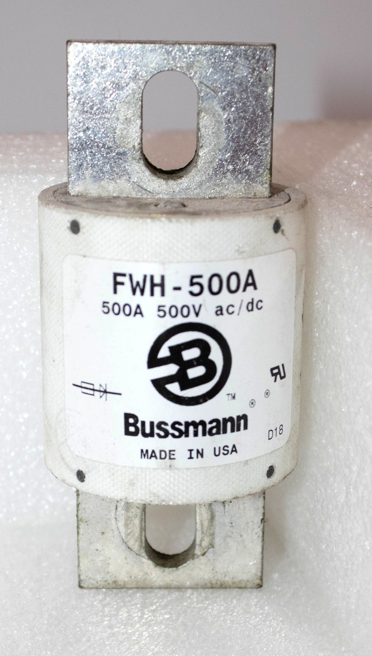 Bussmann FWH-500A Fuse 500A 500V AC/DC 200KA Semiconductor