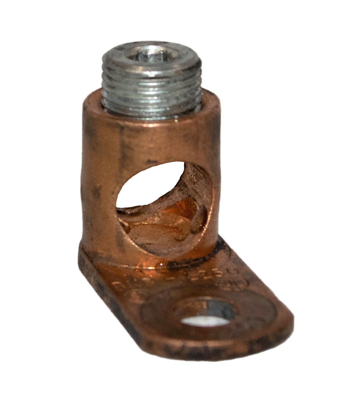 Blackburn L250 Copper Screw Lug 6-250 kcmil Stranded 1-Hole Single Barrel