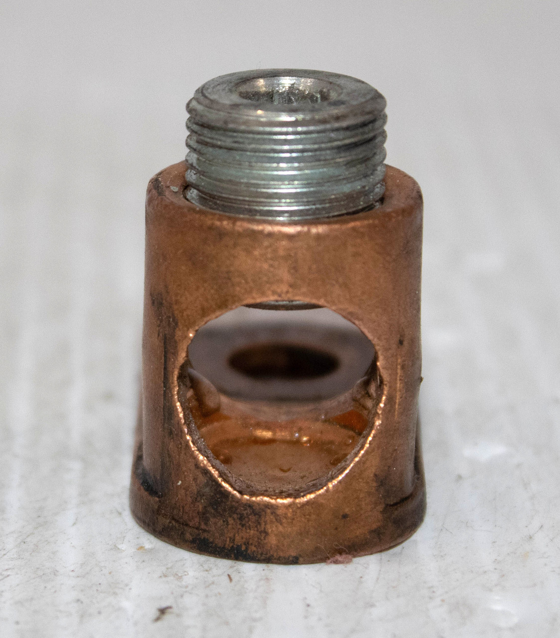 Blackburn L250 Copper Screw Lug 6-250 kcmil Stranded 1-Hole Single Barrel