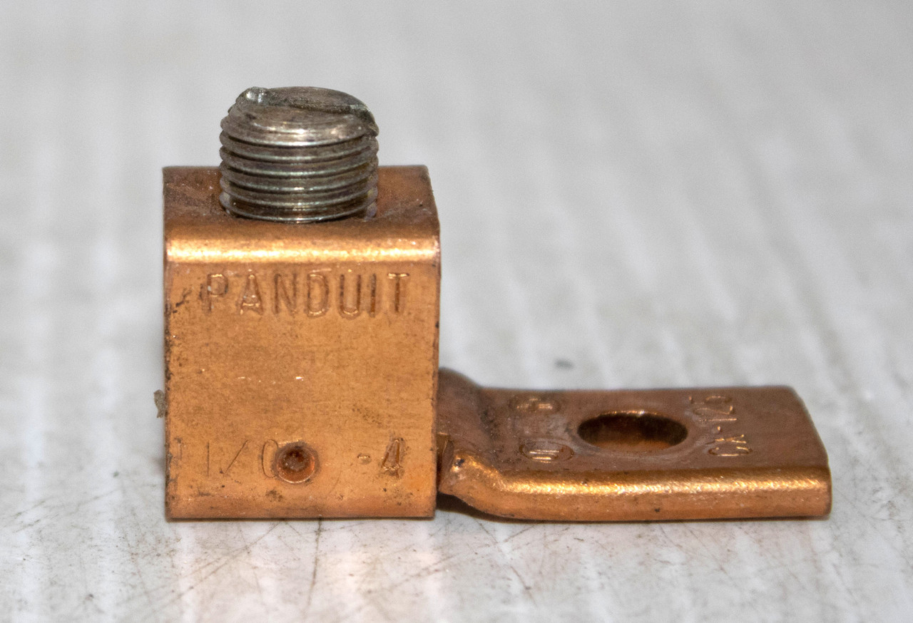 Panduit CX-125 Copper Mechanical Lug 1/0-4 AWG 1/4 Stud