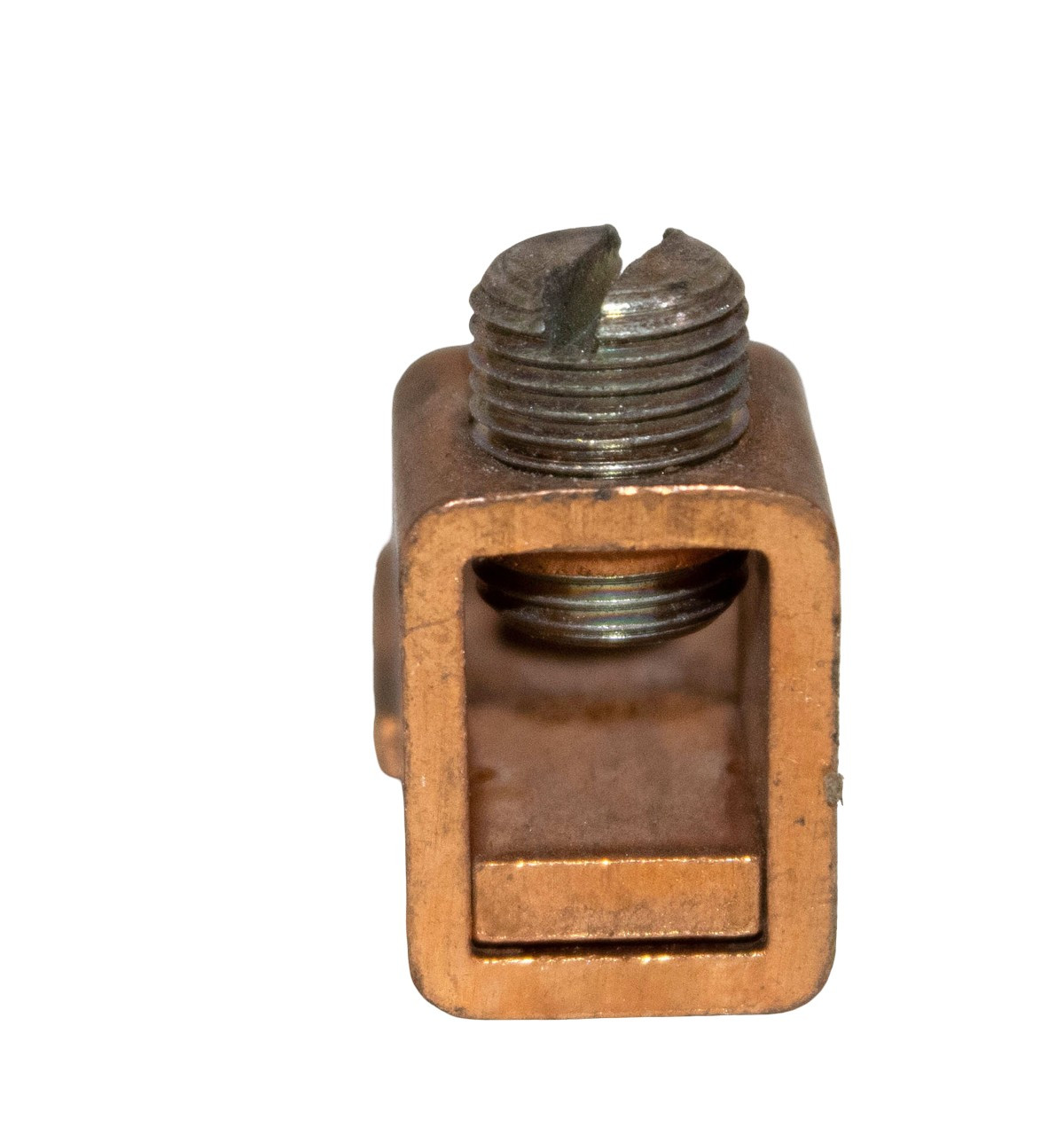 Panduit CX-125 Copper Mechanical Lug – Single-Barrel, 1/4” Stud Hole, #4 AWG to 1/0 AWG