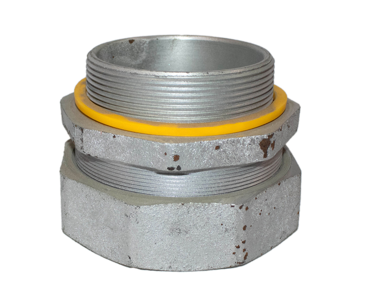 Crouse Hinds LT400 Liquidtight Connector 4-Inch Straight Malleable Iron