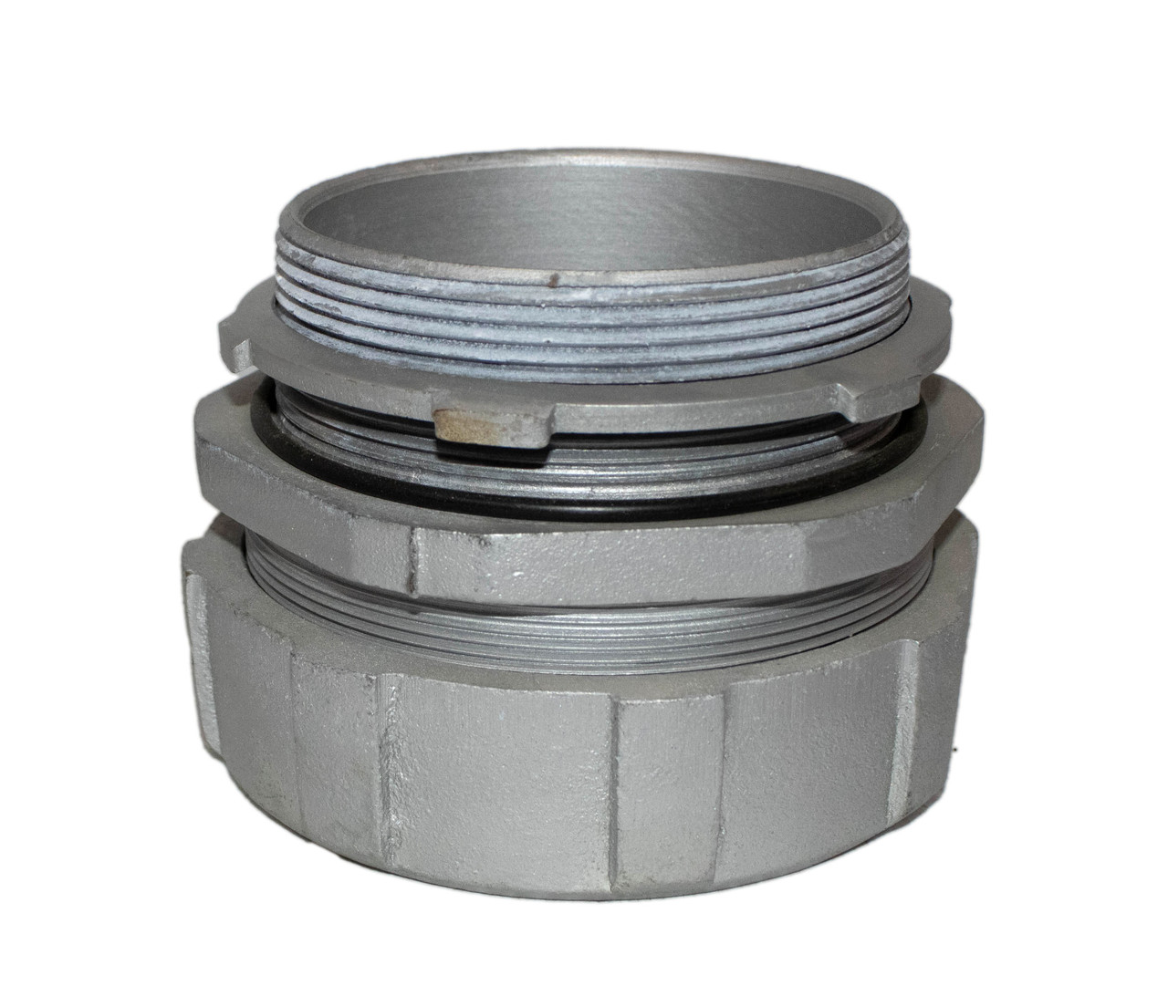 Midwest LT400 Liquidtight Connector 4-Inch Straight Malleable Iron