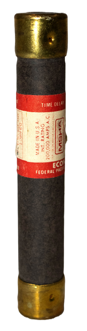 Econ ECS 17 1/2 Fuse 17-1/2A 600V 200kA Class K5 All Purpose Dual Element