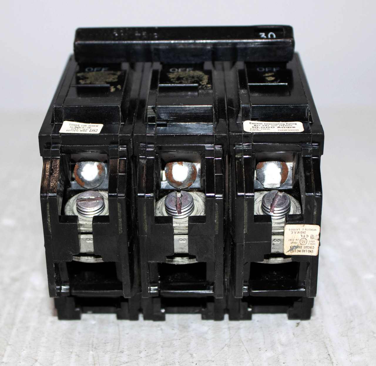 General Electric THQB32030 30A 240V 3P Breaker