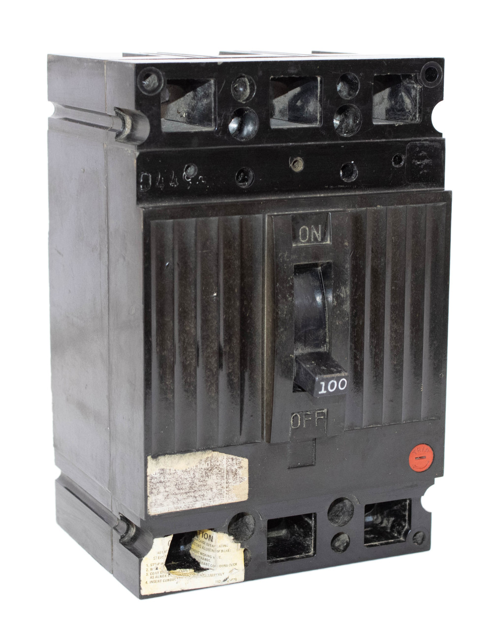 General Electric TED134100 Breaker 100A 480V 3P 14KA .