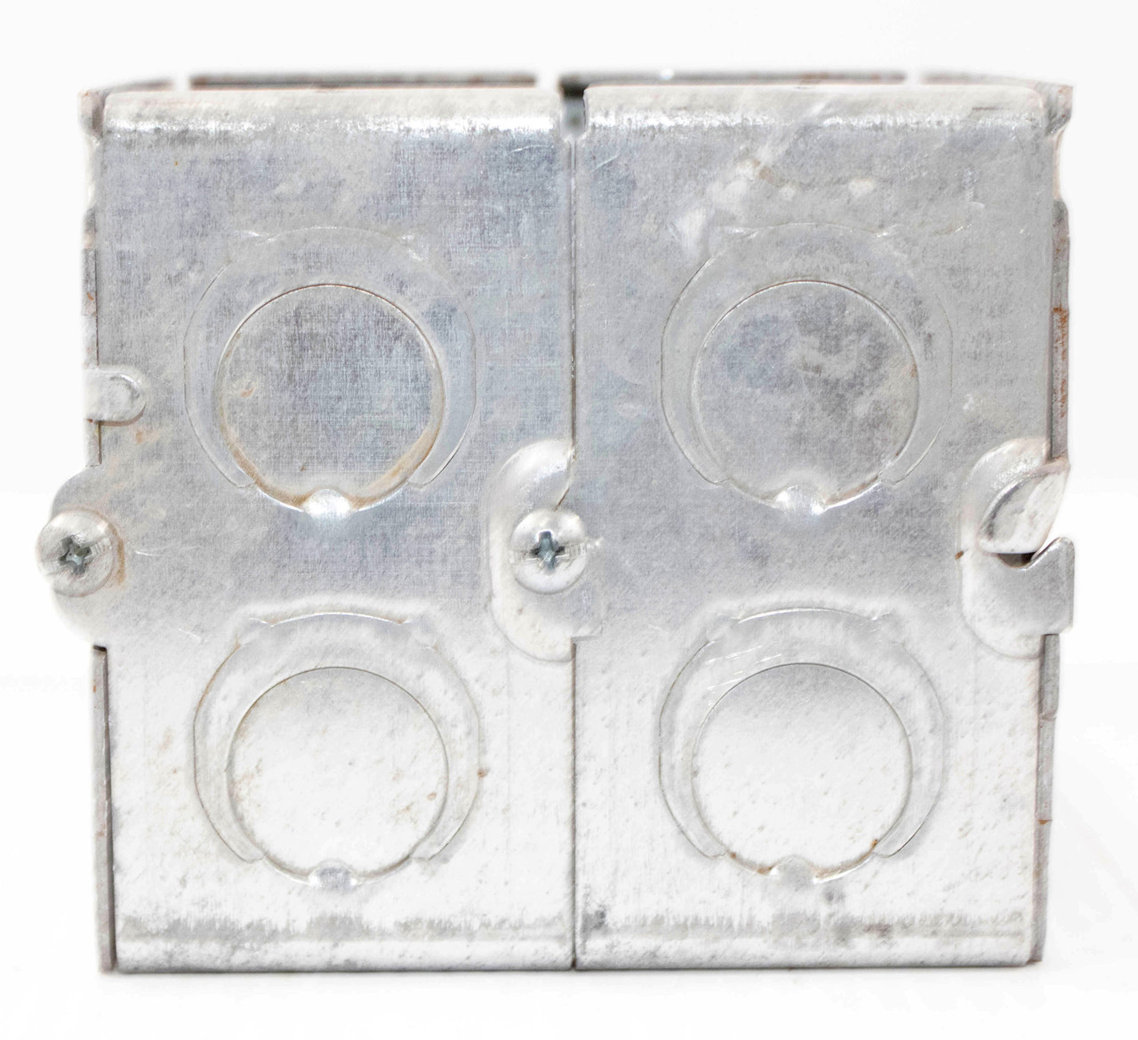 Steel City GW-235-G Masonry Box 2-Gang 3-1/2 Deep Galvanized Steel