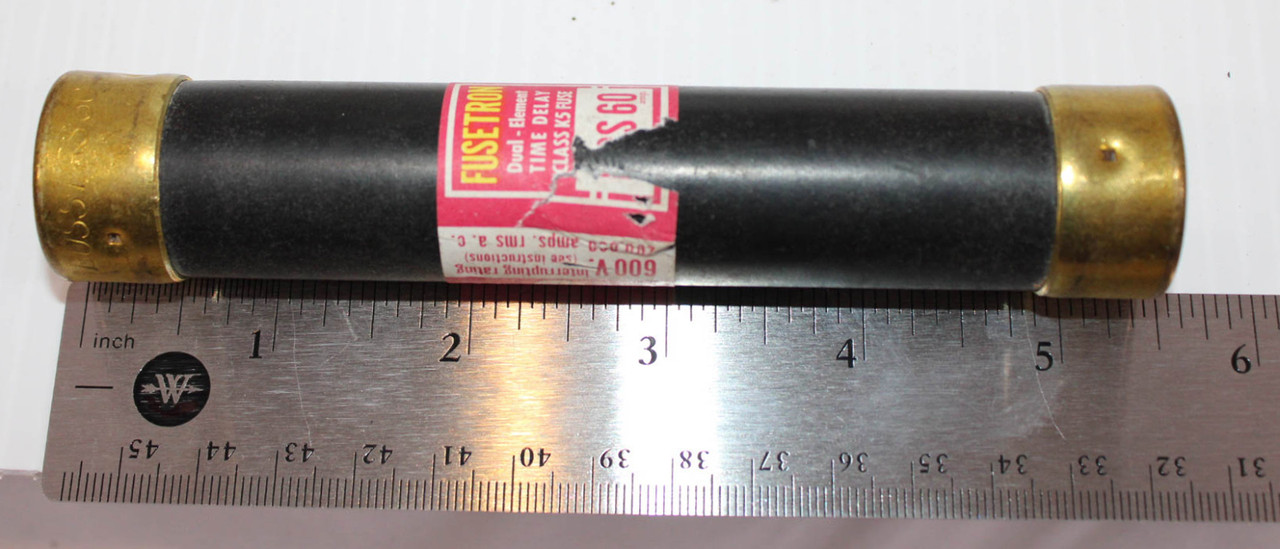 Fusetron FRS-60 60A 600V Fuse