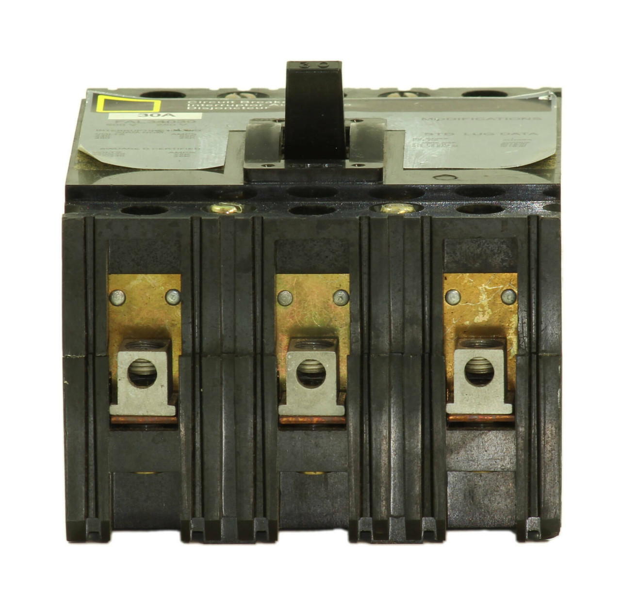 Square D FAL34030 Breaker 30A 480V 3P 25kA