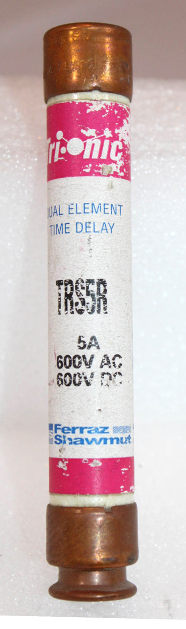 Ferraz Shawmut TRS5R Tri-onic Fuse 5A 600V