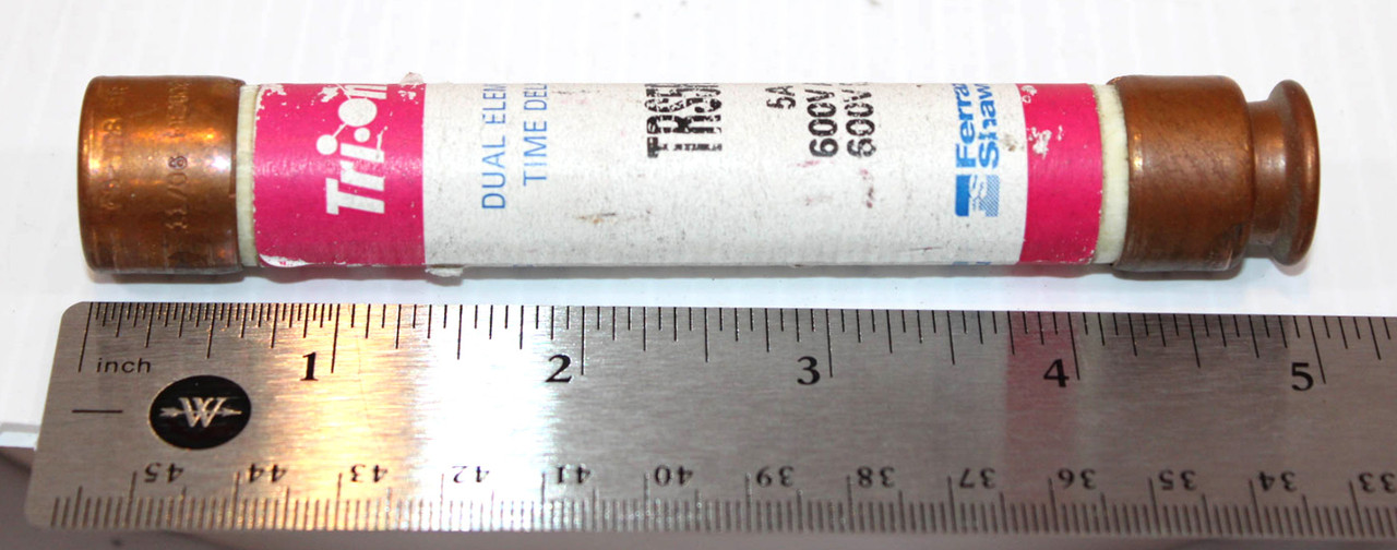 Ferraz Shawmut TRS5R Tri-onic Fuse 5A 600V