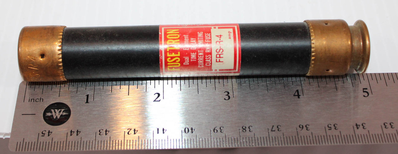 Bussmann Fusetron FRS-R 4 Fuse 4A 600V