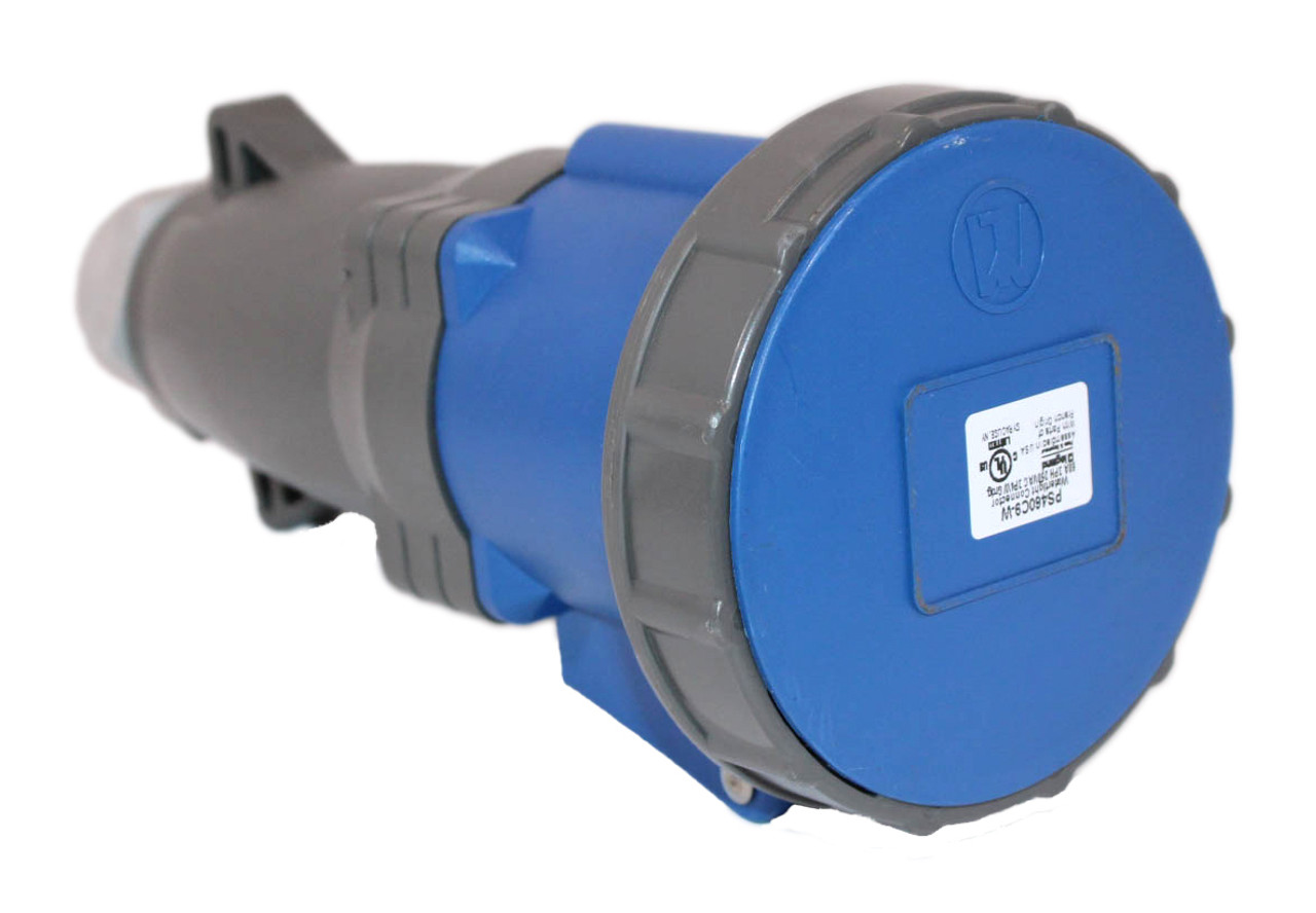 Pass and Seymour PS460C9-W Watertight Connector 60A 250V