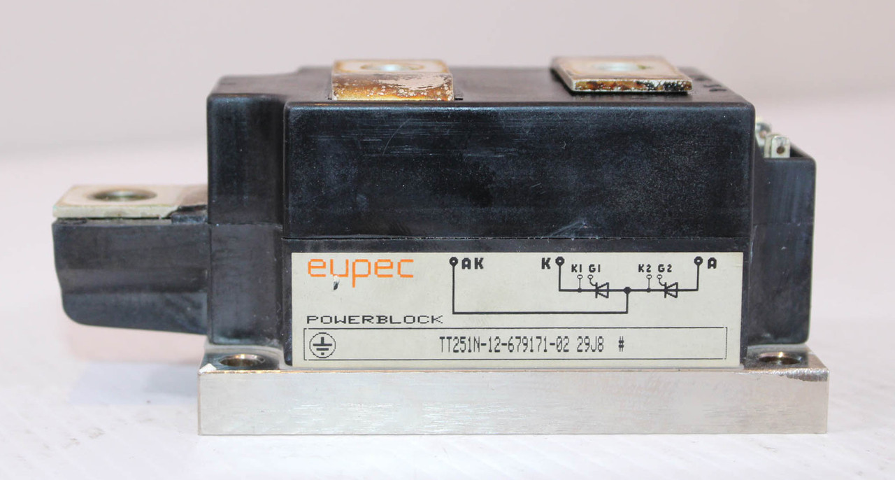 Eupec TT251N-12-679171-02 29J8 Terminal Power Block