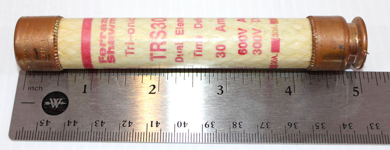 Ferraz Shawmut TRS30R Tri-Onic Fuse 30A 600V
