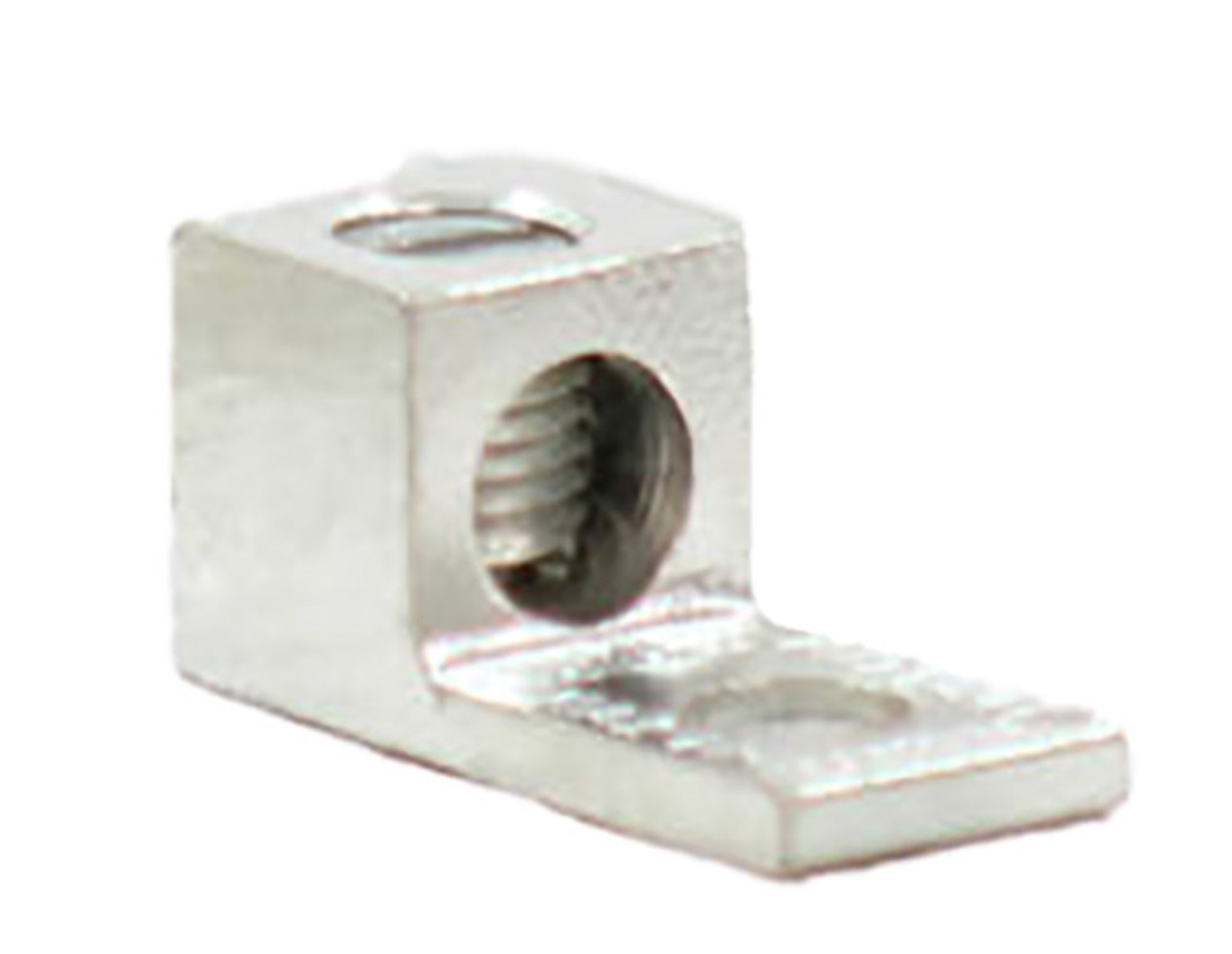 Panduit LAMA2-14-QY Aluminum Mechanical Lug 1/4 Inch Hole Size, 1 Hole, 1 Port, 2 AWG
