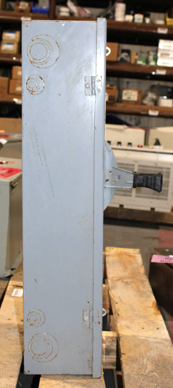 Square D DTU361 Double Throw Switch 30A 600V Non-Fusible 3P/Ph