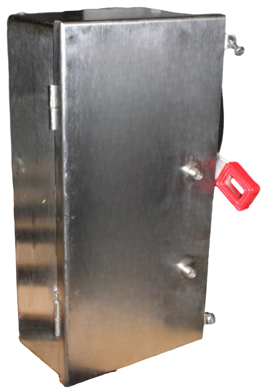 General Electric TH3362SS Fusible Disconnect | 60A, 600V, 3P, NEMA 4/4X Stainless Steel, Heavy Duty