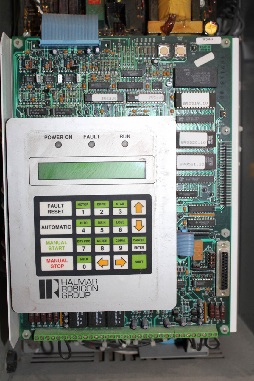 ROBICON ID-454GT 15HP P/N P457902 Industrial Control Panel System