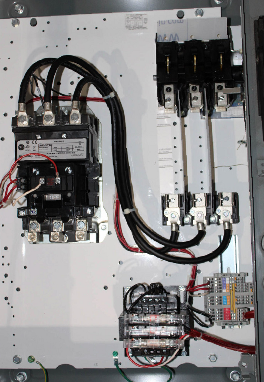 Allen-Bradley 502-DFB-6P-26R Combination Contactor With NEMA 3R/4/12 Disconnect