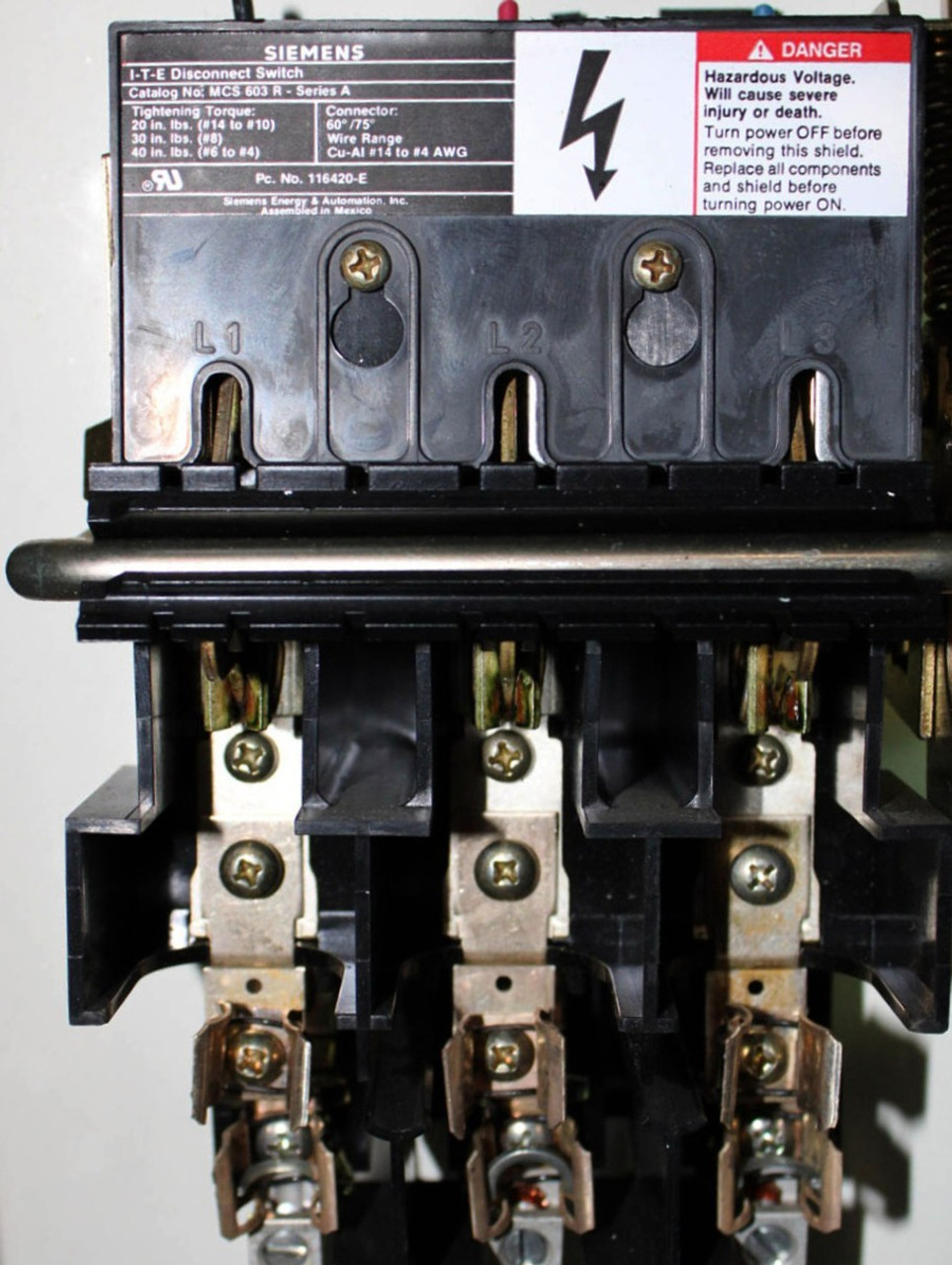 Combination Starter Fusible