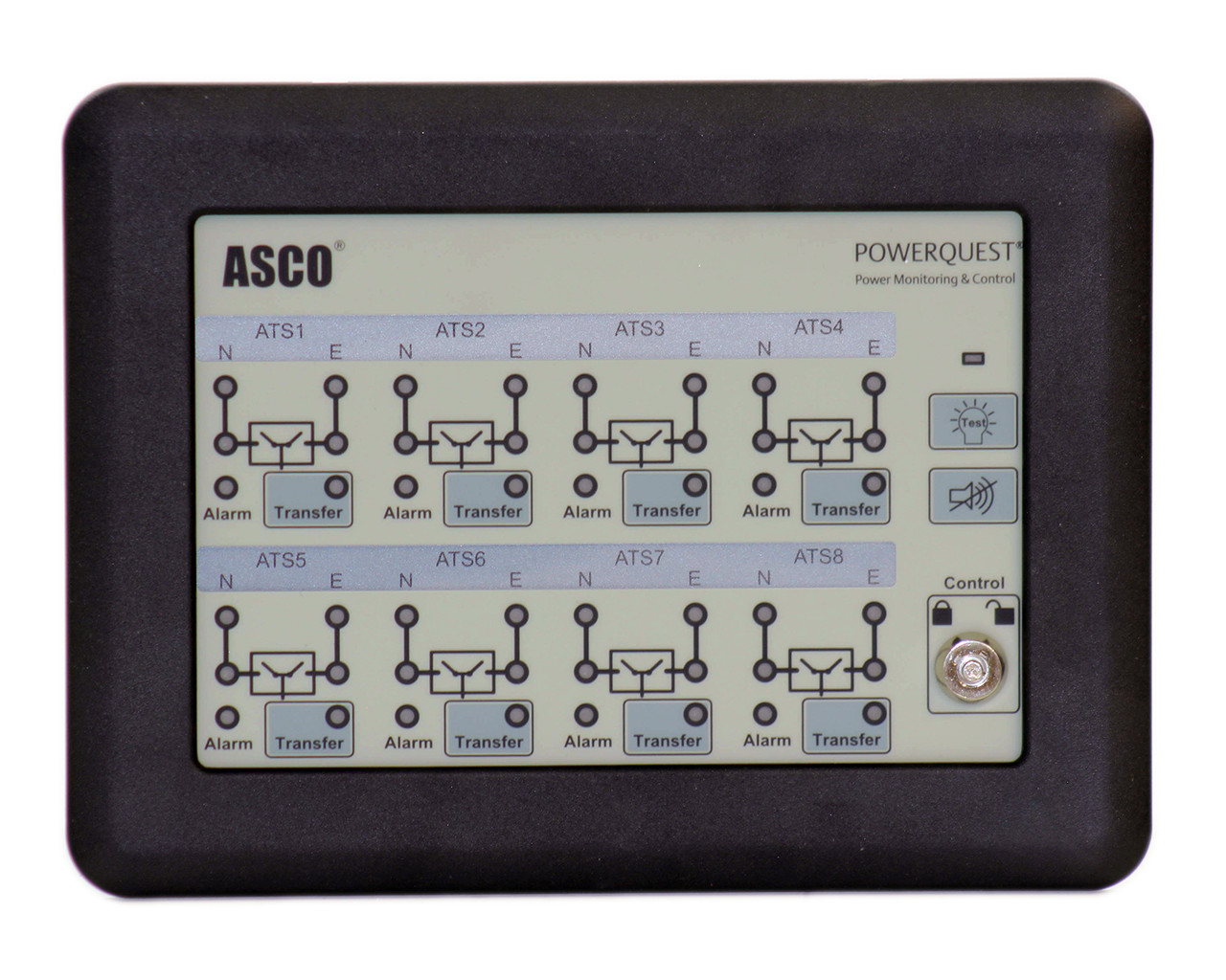 ASCO 5350 8-Channel ATS Remote Annunciator