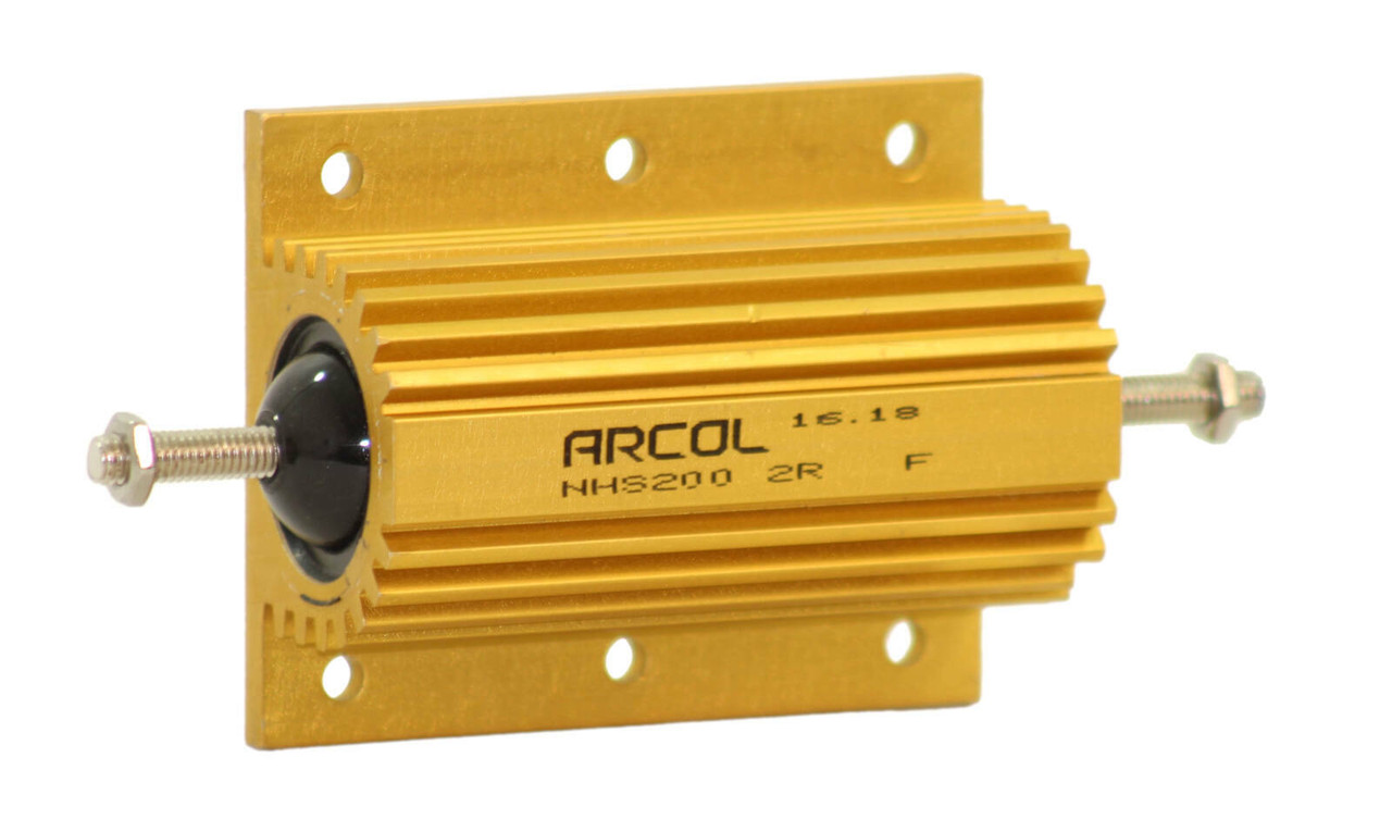 Arcol NHS200 2R F Aluminum Housed Chassis Mount Resistor