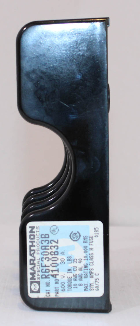 Marathon R6F30A3B Fuse Block Holder 30A 600V 3P 10kA